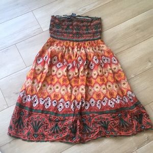 Raviya Bohemian Gypsy Maxi Skirt/Dress